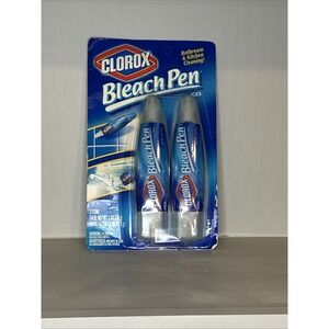 Clorox Bleach Pen Gel Dual Tipped 2 oz Pack of 2 2005 Discontinued NEW